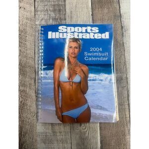 VTG Y2K 2004 Sports Illustrated Swimsuit Calendar Spiral Bound Model Calendar